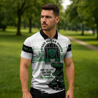 Alligator Alcatraz Defend Human Rights Zipper Polo Shirt Defend The Everglades - Wonder Print Shop