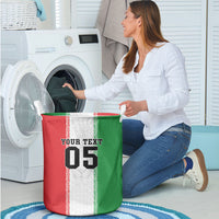 Custom Iran Football 2026 Laundry Basket Go Team Melli Flag Style