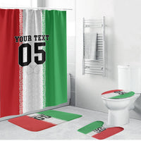 Custom Iran Football 2026 Bathroom Set Go Team Melli Flag Style