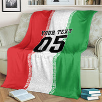 Custom Iran Football 2026 Blanket Go Team Melli Flag Style