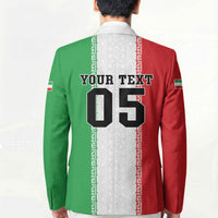 Custom Iran Football 2026 Blazer Go Team Melli Flag Style