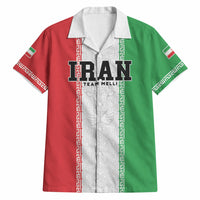 Custom Iran Football 2026 Hawaiian Shirt Go Team Melli Flag Style