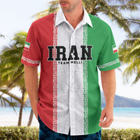 Custom Iran Football 2026 Hawaiian Shirt Go Team Melli Flag Style
