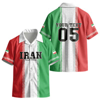 Custom Iran Football 2026 Kid Hawaiian Shirt Go Team Melli Flag Style LT05
