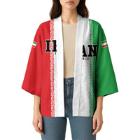 Custom Iran Football 2026 Kimono Go Team Melli Flag Style