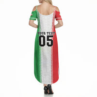 Custom Iran Football 2026 Summer Maxi Dress Go Team Melli Flag Style