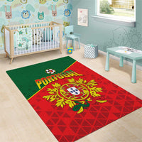 Portugal 2024 Football Area Rug Go Champions A Selecao das Quinas LT05 - Wonder Print Shop