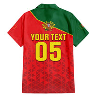 Custom Portugal 2024 Football Family Matching Short Sleeve Bodycon Dress and Hawaiian Shirt Go Champions A Selecao das Quinas LT05 - Wonder Print Shop