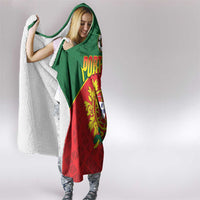 Portugal 2024 Football Hooded Blanket Go Champions A Selecao das Quinas