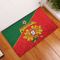 Portugal 2024 Football Rubber Doormat Go Champions A Selecao das Quinas LT05 - Wonder Print Shop