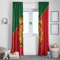 Portugal 2024 Football Window Curtain Go Champions A Selecao das Quinas LT05 - Wonder Print Shop