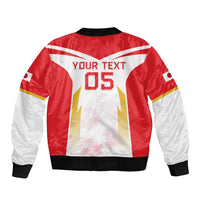 Custom Japan Rugby 2024 Bomber Jacket Go Cherry Blossoms LT05 - Wonder Print Shop