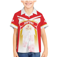 Custom Japan Rugby 2024 Family Matching Mermaid Dress and Hawaiian Shirt Go Cherry Blossoms LT05 - Wonder Print Shop