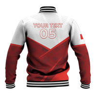 Custom Canada Rugby 2024 Baseball Jacket Go Canada Simple Style LT05 - Wonder Print Shop
