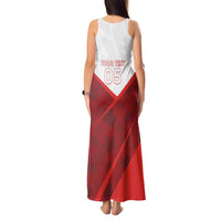 Custom Canada Rugby 2024 Tank Maxi Dress Go Canada Simple Style LT05 - Wonder Print Shop