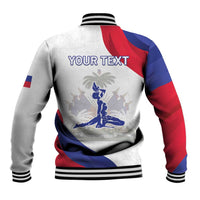 Personalised Haiti 221st Anniversary Independence Day Baseball Jacket LT05 - Wonder Print Shop