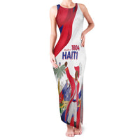 Personalised Haiti 221st Anniversary Independence Day Family Matching Tank Maxi Dress and Hawaiian Shirt LT05 - Wonder Print Shop