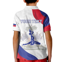 Personalised Haiti 221st Anniversary Independence Day Kid Polo Shirt LT05 - Wonder Print Shop