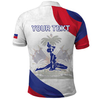 Personalised Haiti 221st Anniversary Independence Day Polo Shirt LT05 - Wonder Print Shop