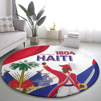 Haiti 221st Anniversary Independence Day Round Carpet