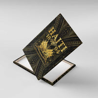 Haiti 1804 Canvas Wall Art Polynesian Gold Neg Maron LT05 - Wonder Print Shop