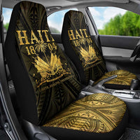 Haiti 1804 Car Seat Cover Polynesian Gold Neg Maron LT05 - Wonder Print Shop