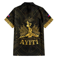 Haiti 1804 Hawaiian Shirt Polynesian Gold Neg Maron LT05 - Wonder Print Shop