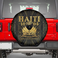 Haiti 1804 Spare Tire Cover Polynesian Gold Neg Maron LT05 - Wonder Print Shop