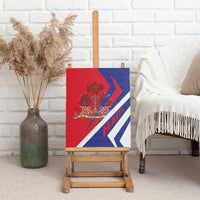 Haiti 1804 Canvas Wall Art Coat Of Arms Simple Style LT05 - Wonder Print Shop