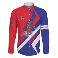 Personalised Haiti 1804 Family Matching Puletasi and Hawaiian Shirt Coat Of Arms Simple Style LT05 - Wonder Print Shop