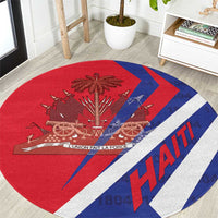 Haiti 1804 Round Carpet Coat Of Arms Simple Style