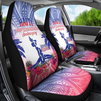Haiti Independence Day Car Seat Cover Neg Maron Polynesian Style LT05