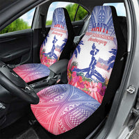 Haiti Independence Day Car Seat Cover Neg Maron Polynesian Style LT05