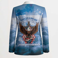 250 Years Of Freedom Blazer American Patriotic 1776 To 2026 Majestic Bald Eagle - Wonder Print Shop