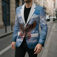 250 Years Of Freedom Blazer American Patriotic 1776 To 2026 Majestic Bald Eagle - Wonder Print Shop