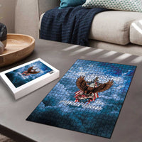 250 Years Of Freedom Puzzle American Patriotic 1776 To 2026 Majestic Bald Eagle - Wonder Print Shop