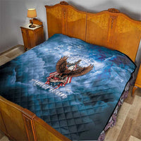 250 Years Of Freedom Quilt American Patriotic 1776 To 2026 Majestic Bald Eagle - Wonder Print Shop