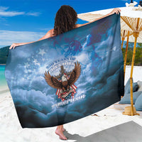 250 Years Of Freedom Sarong American Patriotic 1776 To 2026 Majestic Bald Eagle - Wonder Print Shop