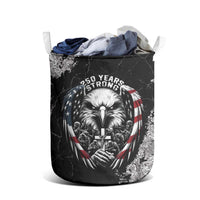 USA 250 Years Strong Laundry Basket 4th Of July 2026 Semiquincentennial - Wonder Print Shop