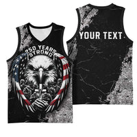 Personalized USA 250 Years Strong Basketball Jersey 4th Of July 2026 Semiquincentennial - Wonder Print Shop