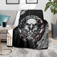 USA 250 Years Strong Blanket 4th Of July 2026 Semiquincentennial - Wonder Print Shop