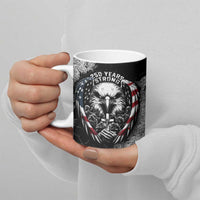 Personalized USA 250 Years Strong Ceramic Mug 4th Of July 2026 Semiquincentennial - Wonder Print Shop