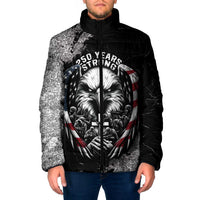 Personalized USA 250 Years Strong Padded Jacket 4th Of July 2026 Semiquincentennial - Wonder Print Shop