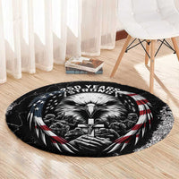 USA 250 Years Strong Round Carpet 4th Of July 2026 Semiquincentennial - Wonder Print Shop