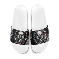USA 250 Years Strong Slide Sandals 4th Of July 2026 Semiquincentennial - Wonder Print Shop
