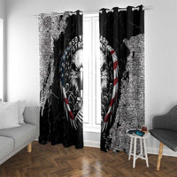 USA 250 Years Strong Window Curtain 4th Of July 2026 Semiquincentennial - Wonder Print Shop