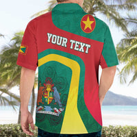 Personalised Grenada Hawaiian Shirt Coat Of Arms Unique Style