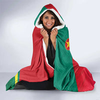 Grenada Hooded Blanket Coat Of Arms Unique Style