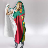 Grenada Hooded Blanket Coat Of Arms Unique Style