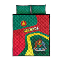 Grenada Quilt Bed Set Coat Of Arms Unique Style